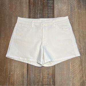 Kut from the Kloth White Jean Shorts